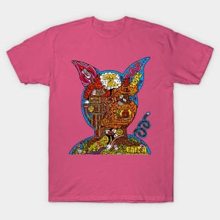 Cat Life Skinid T-Shirt